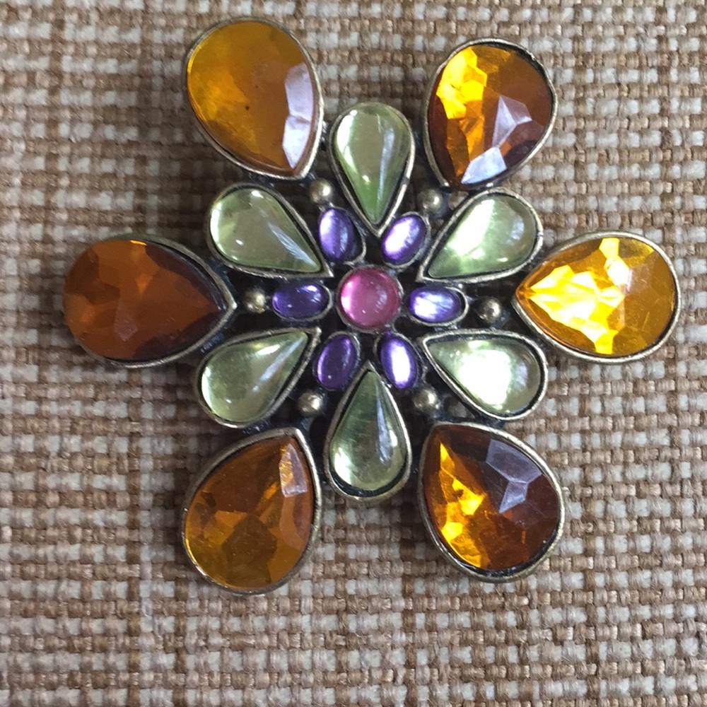 Jeweled Broach/Pin